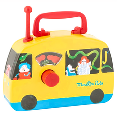 Moulin Roty 金屬巴士音樂盒, 太空版, 1個