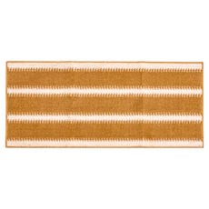 HOLA 和樂家居 奧可利可水洗廚房踏墊, 琥珀黃