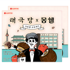 LOTTE 樂天 太極堂 蘋果醬巧克力派, 384g, 2盒