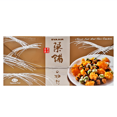 TRYGOODZ 翠菓子 長榮嚴選菓舖物語米菓輕巧包 酥脆口感 機上難忘美味 多種米菓, 14g, 18包