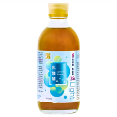 百家珍 Light果醋 乳酸醋 方便攜帶, 400ml, 1瓶