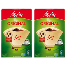 Melitta 美樂家 咖啡濾紙 Original 1x2, 40張, 2盒