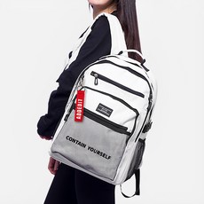 ADDEDIT Reverse 後背包 (附贈隨機鑰匙圈), 象牙白