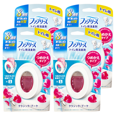 P&G 風倍清 廁所芳香消臭劑 鬱金花香 持久清新 有效去除異味 提升廁所環境質感, 6.3ml, 4個