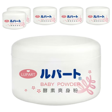 Lupart 嬰兒酵素爽身粉, 90g, 6罐