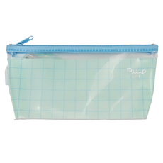 KOKUYO 國譽 Piiip Light透明筆袋 Newtro 薄型, 綠色, 1個