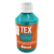 達威 織品顏料 TEX, 專為天然及合成布料設計, 高度耐水洗, 250ml, 1色