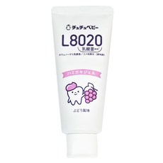 ChuChu 幼兒乳酸菌含氟牙膏, L8020乳酸菌, 50ml, 葡萄口味, 1條