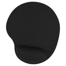 aibo 透氣鼠飆墊 護腕鼠墊 MA-12 黑色 台灣製, 1個