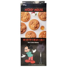 Skater 鬆餅烤盤 米奇, 1個, 14.5cm