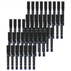 MANHE 大頭油性記號筆 超長型, 藍色, 1組