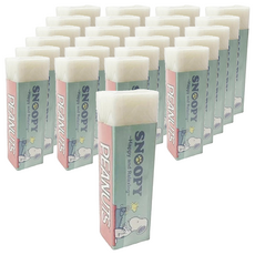 收納王妃 SNOOPY小日子 黏屑型橡擦, 淺藍色, 24個