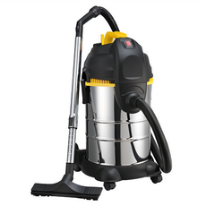 SHUENN FARN 順帆風機 乾濕兩用吸塵器 MDS-30 家用商用洗地機, 銀色 + 黑色 + 黃色