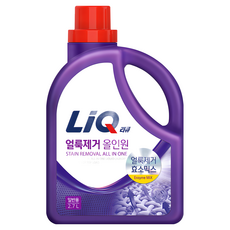 LiQ 去漬洗衣精 酵素混合, 2.7L, 1桶