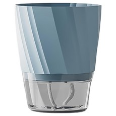 小麥購物 帶補水口自動吸水花盆 L254 中, 藍色, 1個