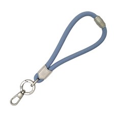 AIDA CHICLINK 手機掛繩掛片組, 霧海藍, 1組