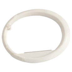 FANCY LIFE 桌邊圈圈掛勾,米白色, 桌面收納神器，簡約設計，靈活調整, 1個