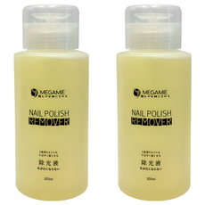 MEGAMIE 溫和指甲油去光水 300ml, 2瓶