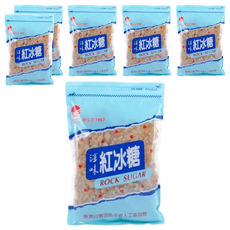 達益食品 淳味 紅冰糖 小包裝 粗 500g, 6包