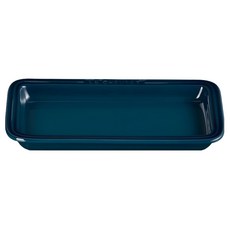LE CREUSET 瓷器長方盤 25cm, 1個, 極光午夜藍