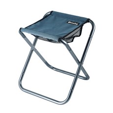 Shinetrip 輕便高承重鋁合金口袋折疊椅, 加大號, 防水布料, 7075航空鋁合金支架, 湖藍色, 1個