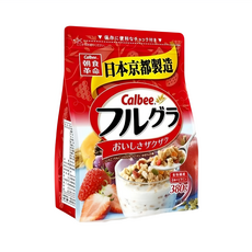 Calbee 卡樂比 Frugra 富果樂 水果麥片 日本京都製造, 380g, 1包