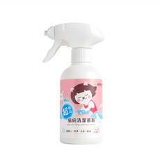 超凝小姐 超強效貓廁清潔慕斯, 300ml, >99.9%抗菌力, 1瓶