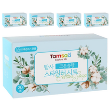 Tamsaa 蒸氣電子衣櫥芳香紙 棉花香, 20包, 5盒