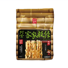 阿舍食堂 客家粄條 辣味, 勁寬板條口感, 蛋奶素, Q彈麵體, 475g, 1袋
