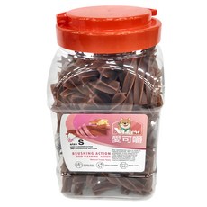 X Chew 愛可嚼 X型潔牙棒, S號 360度潔牙功能, 鮭魚起司, 700g, 1桶