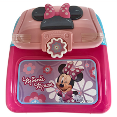 Disney 迪士尼 米妮化妝背包, 桃紅色 + 粉色 + 藍色, 1個