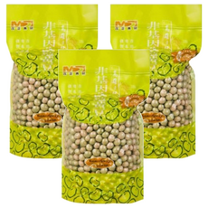 茂喜食品 高雄九號非基因改造黃豆 台灣在地農民契作生產 真空包裝 無添加防腐劑及色素 HACCP及ISO22000認證, 500g, 3包