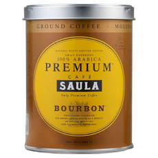 CAFE SAULA 頂級波旁咖啡粉, GROUND COFFEE, 250g, 1個
