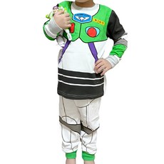 TOY STORY 玩具總動員 愛北鼻 兒童薄長袖套裝 巴斯 100