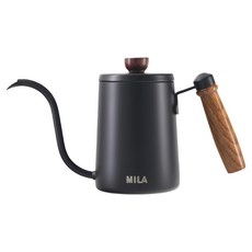 MILA 木柄鶴嘴手沖壺 ML-A6606, 600ml, 1個, 單品