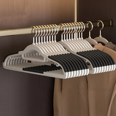 mohe 木暉居家 ABS衣架 42 x 21cm 72g, 黑色, 100個