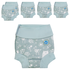 Splash About Happy Nappy 3D加強版 游泳尿布褲 6~12個月, 大型(L), 6件