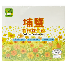 彩花蜜 埔鹽花粉益生菌 60包, 1個, 150g