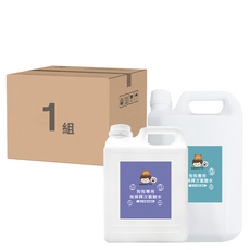 BUBUPETTO 免稀釋次氯酸水 狗狗玩具用 Set, 6L, 台灣製造, 寵物適用, 無酒精 無色素, 1組