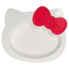 OSK K/T 塑膠頭型盤, 白色 + 紅色, 1個