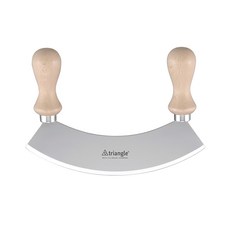 Triangle 三角牌 櫸木柄單刃切碎刀 盒裝 德國製, 23cm, 432312302, 1盒