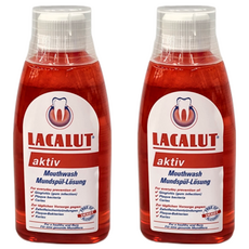 LACALUT 樂固特 aktiv 漱口水, 300ml, 2瓶