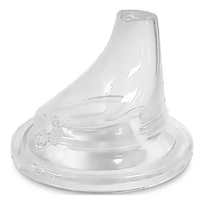 Mother-K 柔軟矽膠鴨嘴，有助於吸吮訓練的（＋）字型切口, 5個月以上, 1個