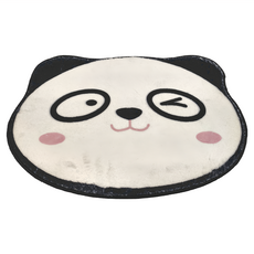 半島良品 仿羊絨吸水防滑地墊 造型, 腮紅熊, 1個