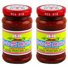 香山 辣椒醬 小玻, 135g, 2罐