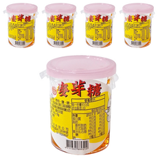 美郝 麥芽糖 台灣原產, 80g, 5罐