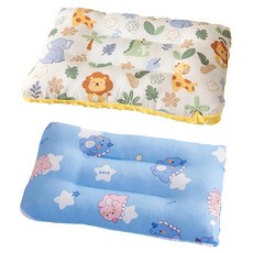 Annette 100%純棉可水洗兒童枕頭 小夥伴 + 恐龍星星, 1個