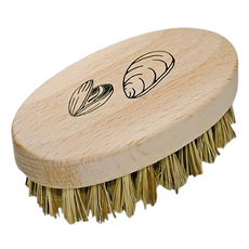 REDECKER 德國製貝殼蛤蜊刷, 櫸木/棕櫚纖維, 1個