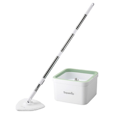 Supamop 好神拖 極淨拖淨汙分離平板拖把組, 1組