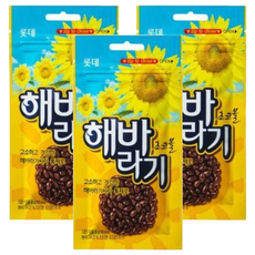 LOTTE 樂天 葵花籽巧克力 小袋裝 隨身攜帶, 30g, 3包